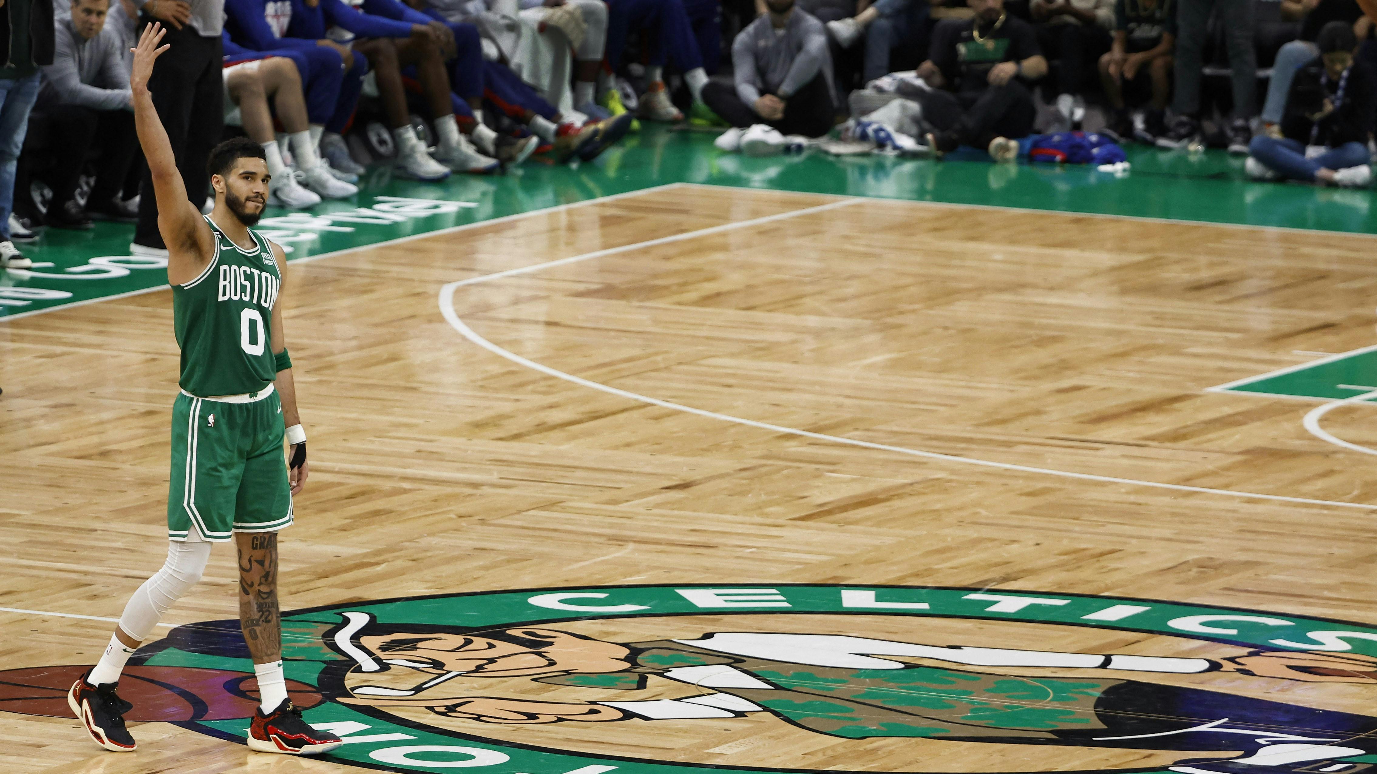Trae Young, Draymond Green, other NBA stars react to Jayson Tatum's 50